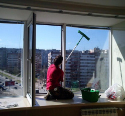 Мытье окон в однокомнатной квартире Наро-Фоминск